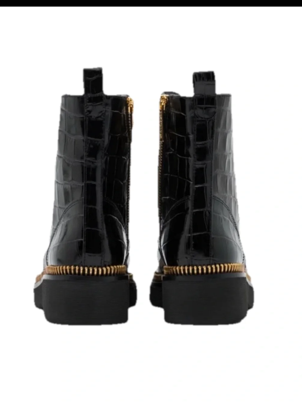 MICHAEL Michael Kors Platform Ankle Boots Black Women’s Size 8.5 - Picture 3 of 11